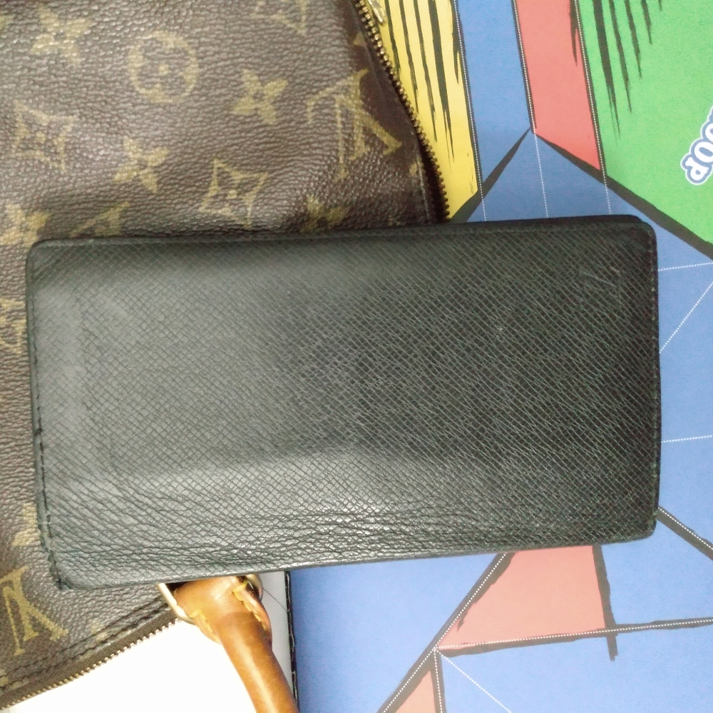 Sale Authentic Louis Vuitton Taiga Porto wallet - Picture 7 of 14